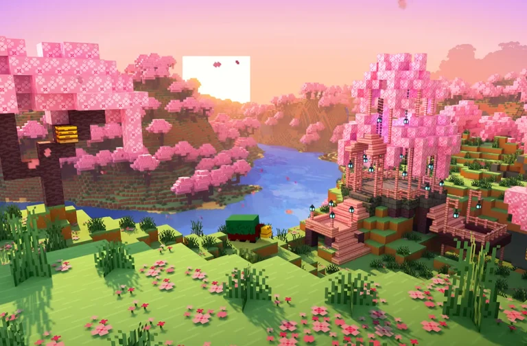 Minecraft Soothing Scenes 6