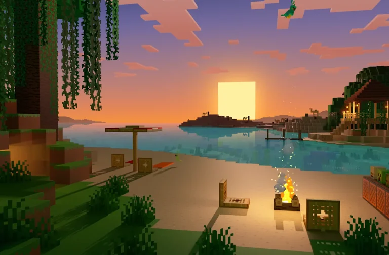 Minecraft Soothing Scenes 9