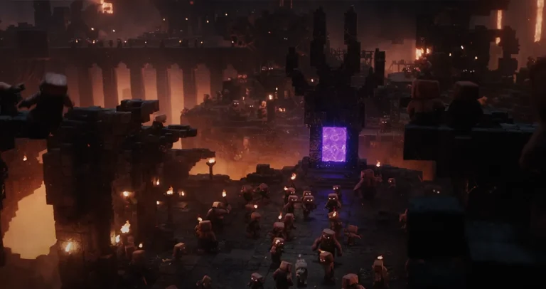 Minecraft Movie Trailer Imagem 7
