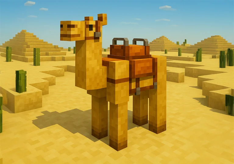 MinecraftCamelSaddle